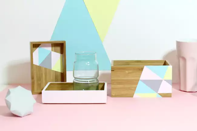 DIY boites à motifs graphiques