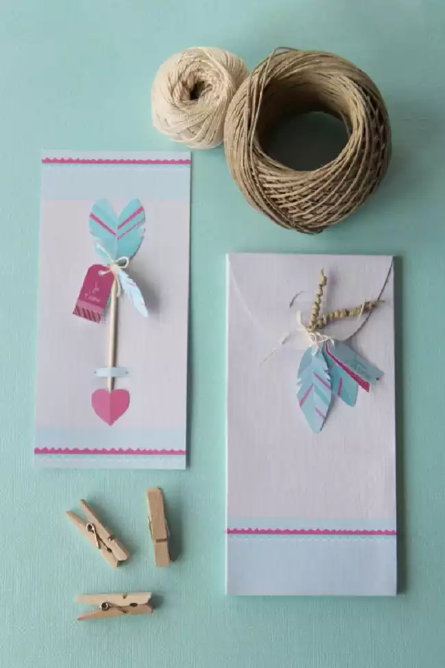 DIY carte de saint Valentin