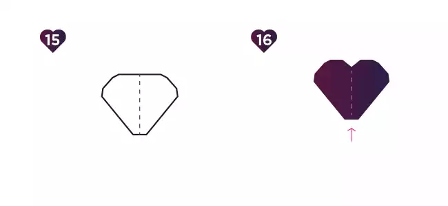 Pliage origami 15 & 16