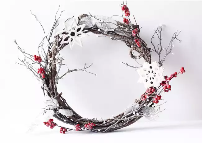 DIY couronne de Noël