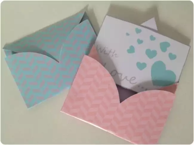 DIY Enveloppes cœur