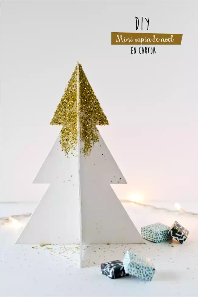 DIY mini sapin de Noël