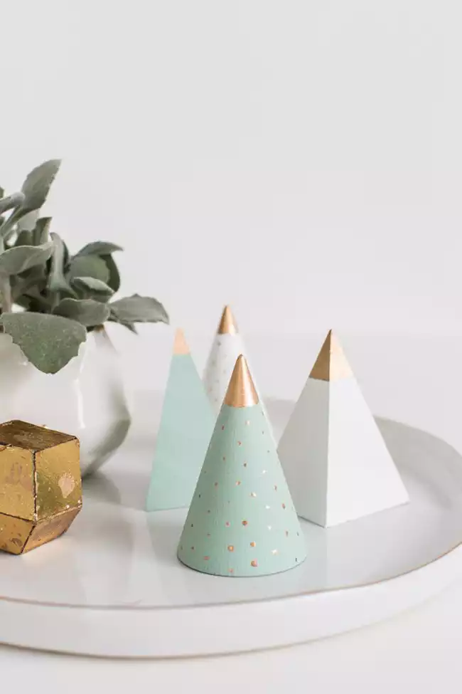 DIY mini-sapins