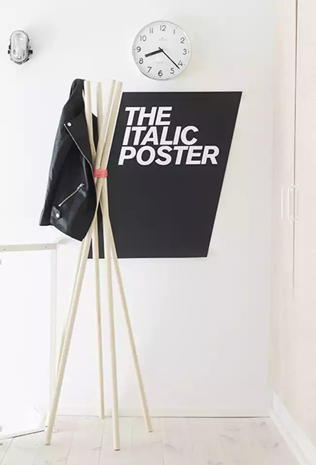 DIY porte-manteau bois