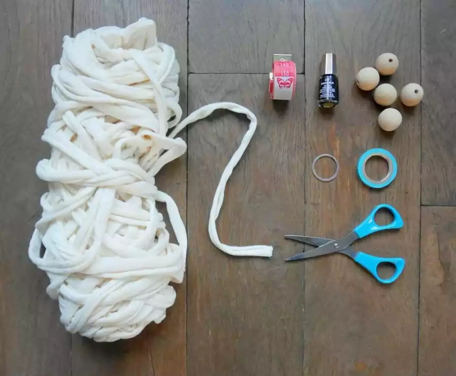 DIY suspension macramé