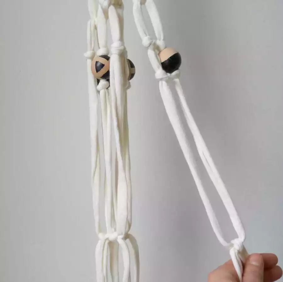 DIY suspension macramé