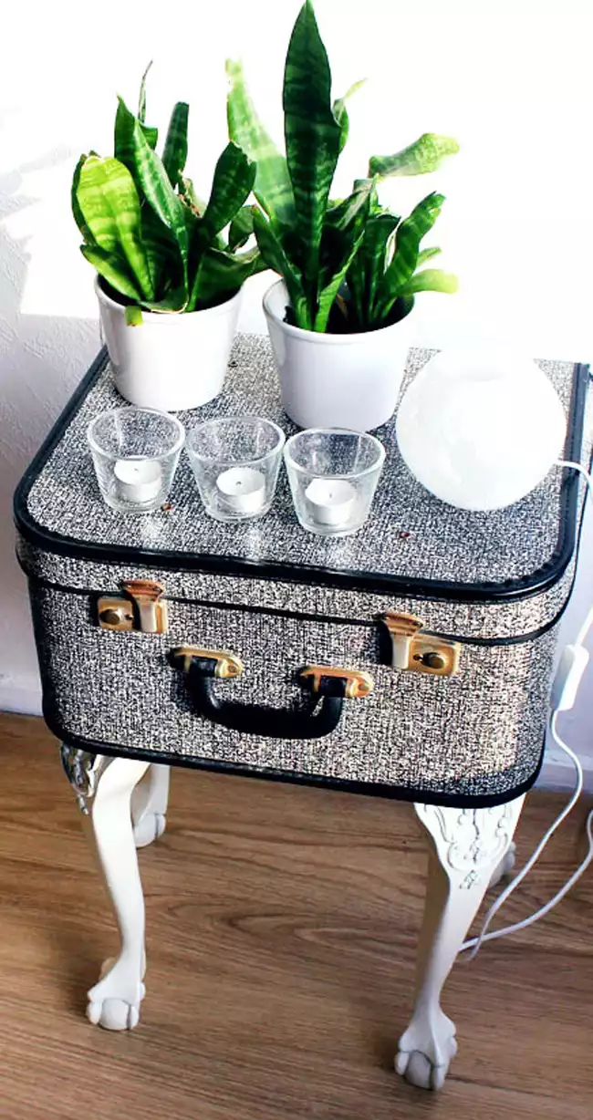 DIY table d’appoint retro