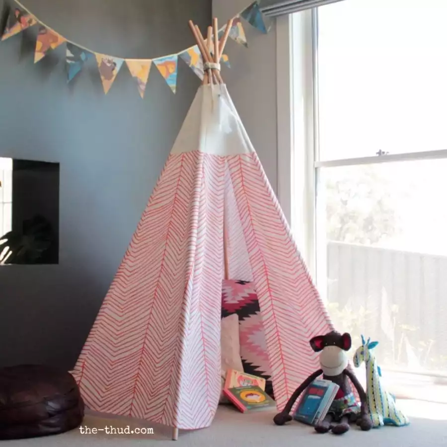 DIY tipi scandinave