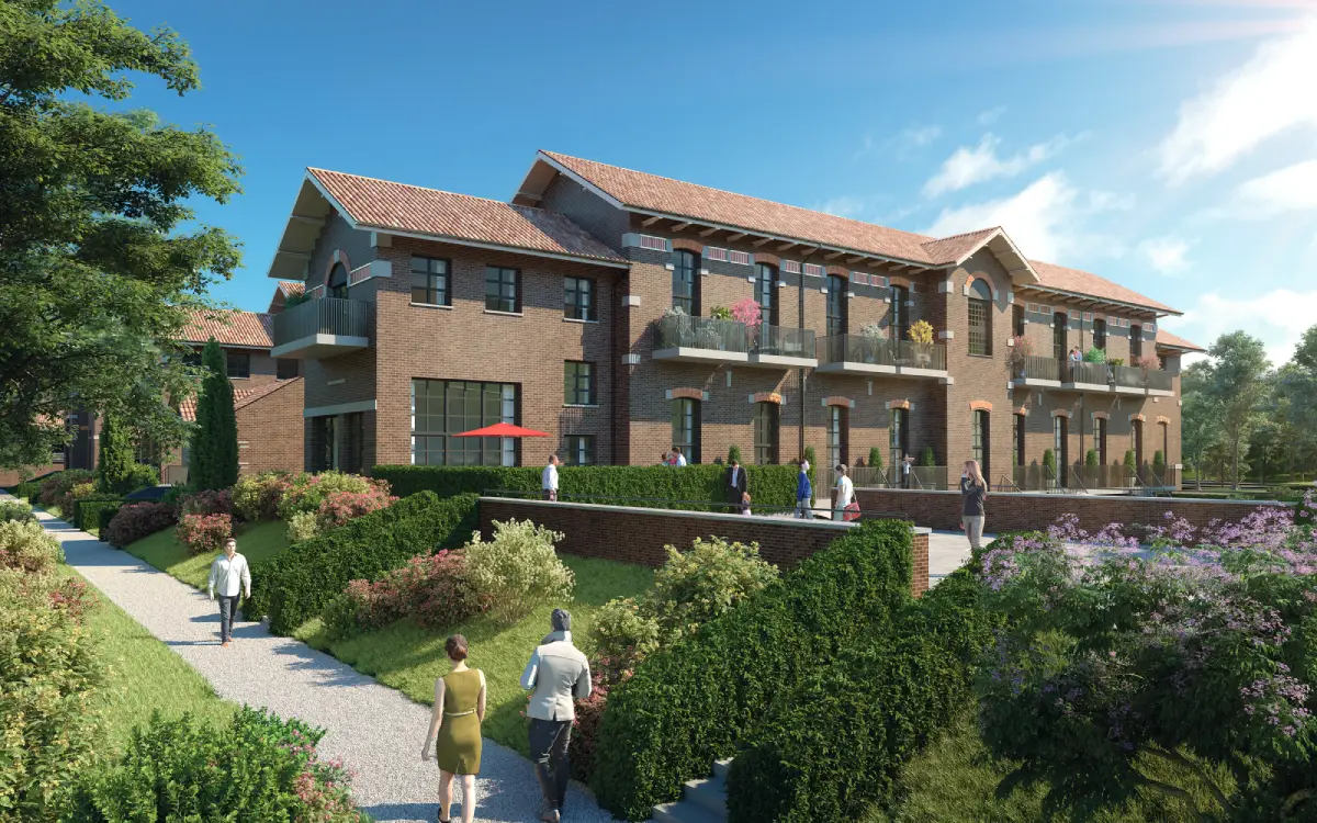 Réhabilitation immobilière domaine d'Hestia à Saint-André-lez-Lille