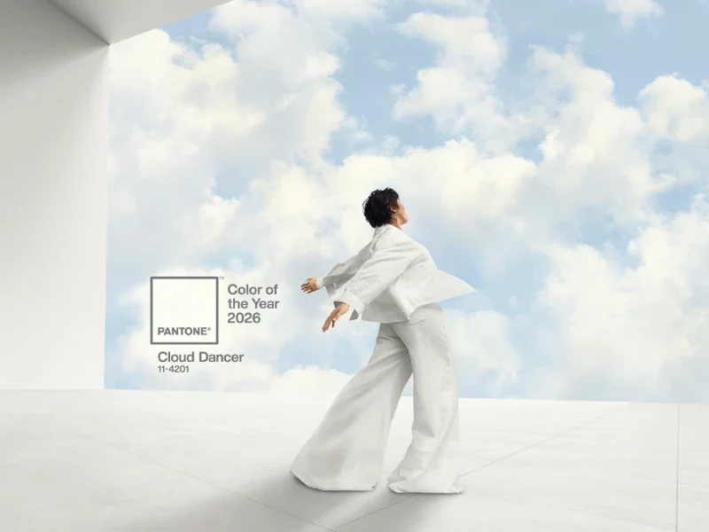 Couleur Pantone 2026 Cloud Dancer