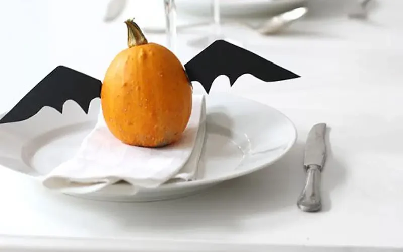 Déco de table pour halloween