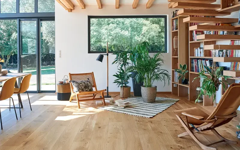 Parquet bois en chêne massif