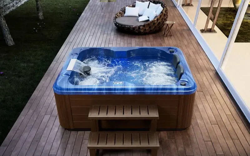 Spa à bulles d'extérieur