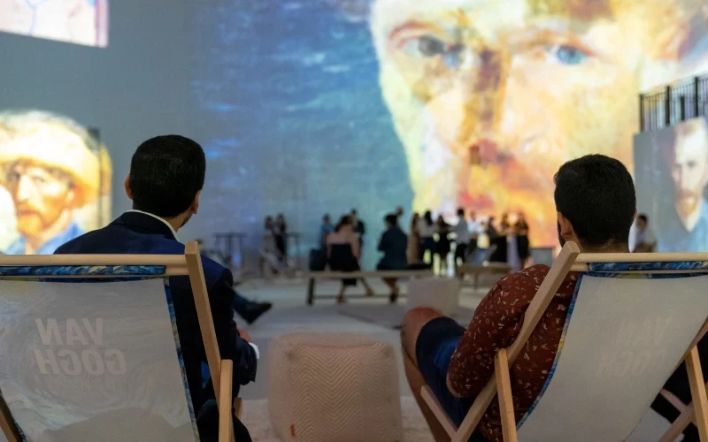 Van Gogh immersive expérience à Lille à EuraTechnologies