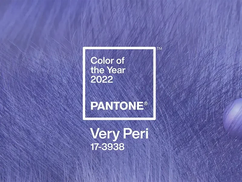 Very Peri couleur Pantone 2022