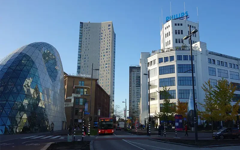 Ville d'Eindhoven au Pays-Bas