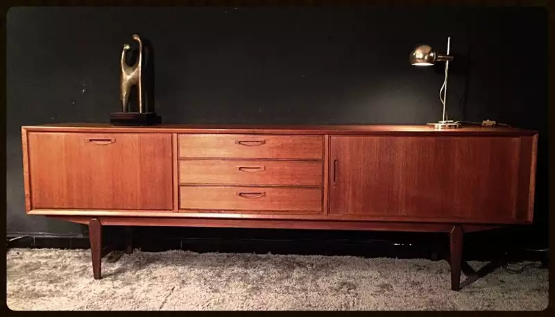 Enfilade scandinave en teck