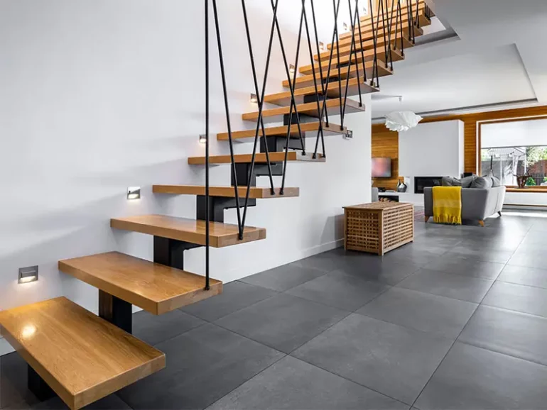 Escalier en bois design
