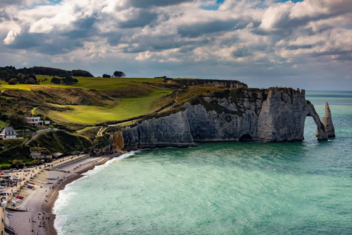 Falaises - Porte d'Aval