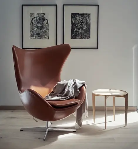 Fauteuil Egg de Fritz Hansen