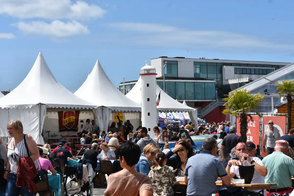 Stand de la Fête de la mer de Boulogne-sur-Mer