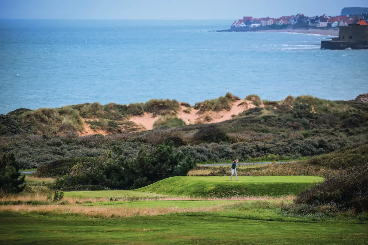 Golf de Wimereux, Côte d'Opale, escapade british