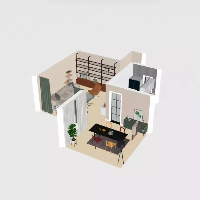 Plan 3D par Homestyler