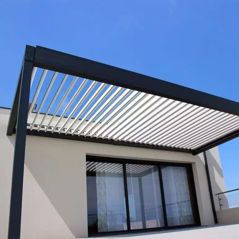 Pergola bioclimatique - extérieur - jardin - Also