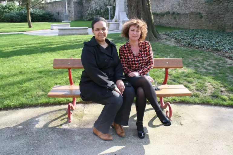 Marie- José Gilbert et Elikya Kandot