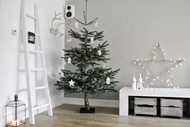 Intérieur de Noël scandinave