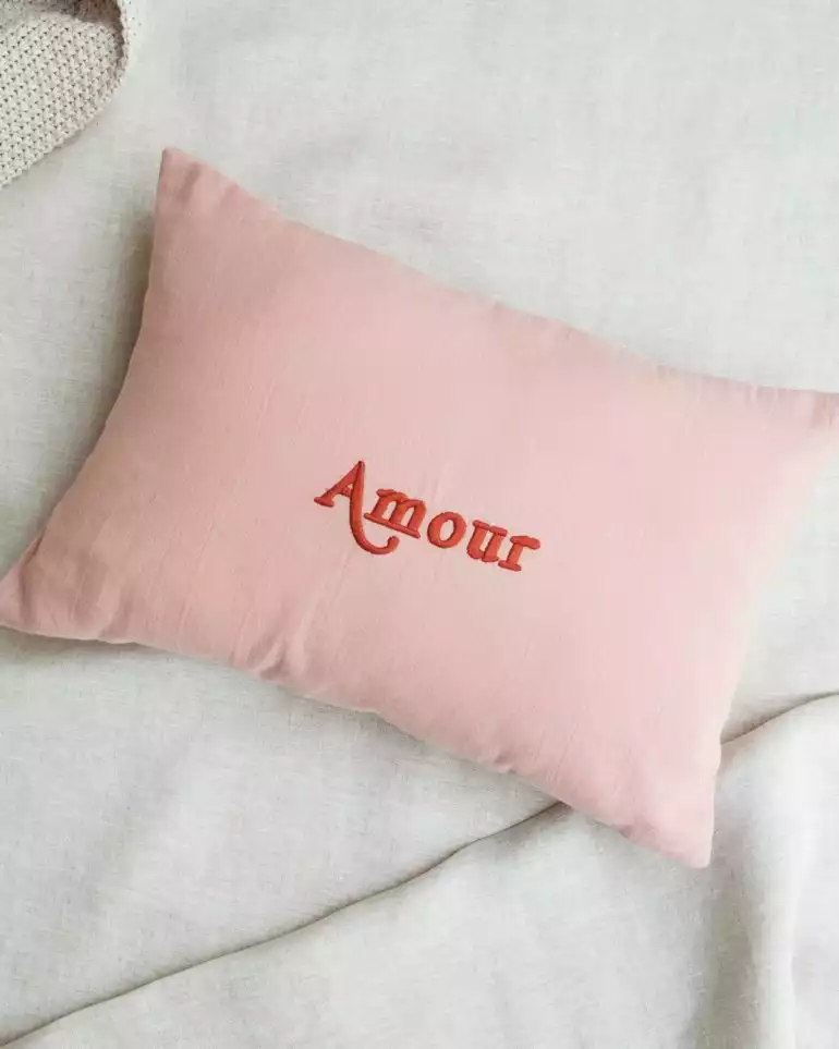 housse de coussin Saint Valentin