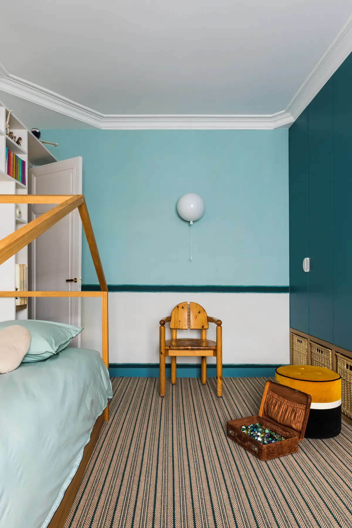 Chambre d'enfant rénovée par Maison Sarah Lavoine