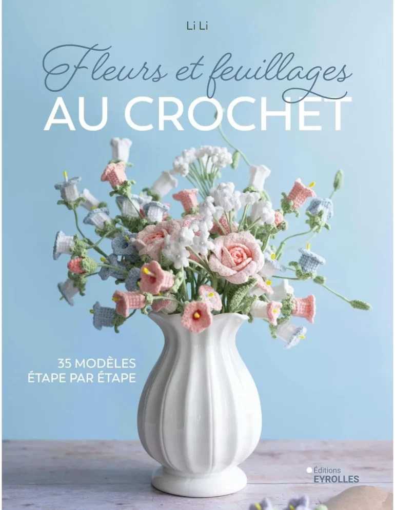 Couverture du livre Fleurs et feuillages au crochet