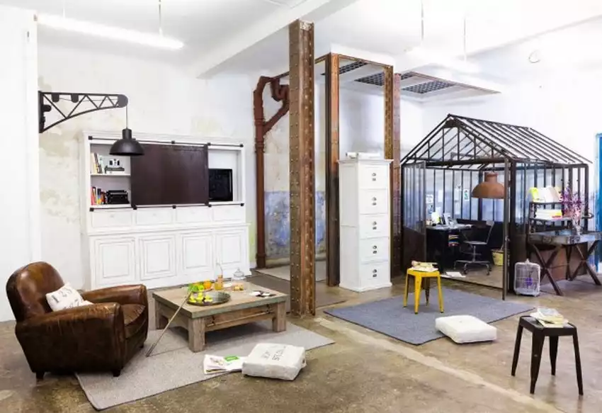 loft avec verrière