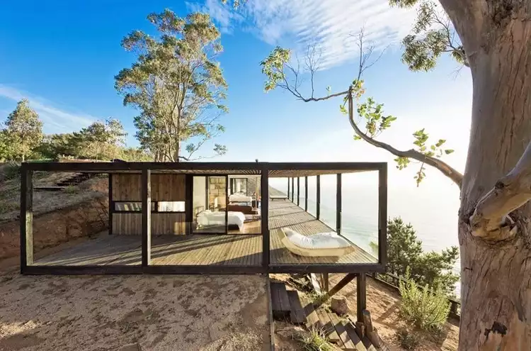 Maison avec vue sur l'océan au Chili