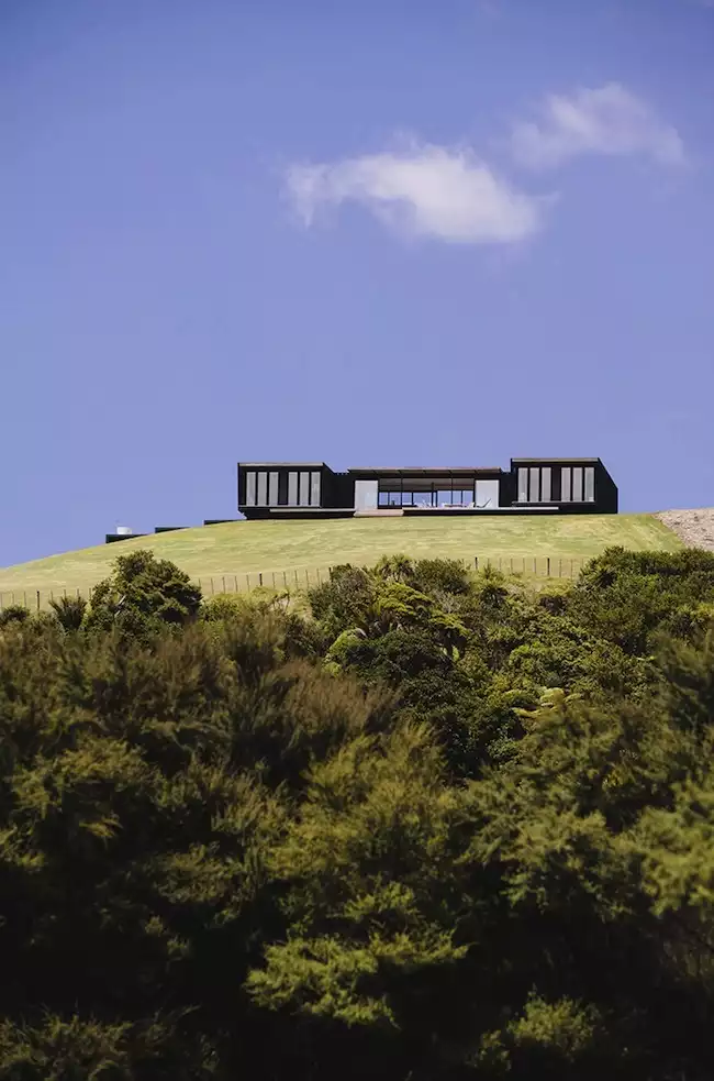 Maison container sur colline