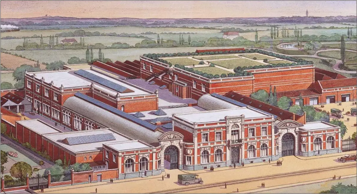 Plan du site historique