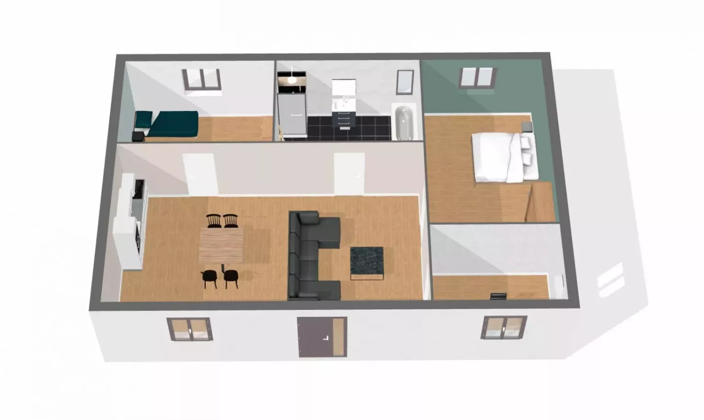 Logiciel 3D KoziKaza gratuit : donnez vie à votre projet de maison