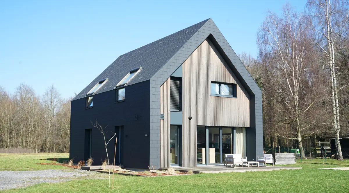 Maison passive par Kontext Architectes