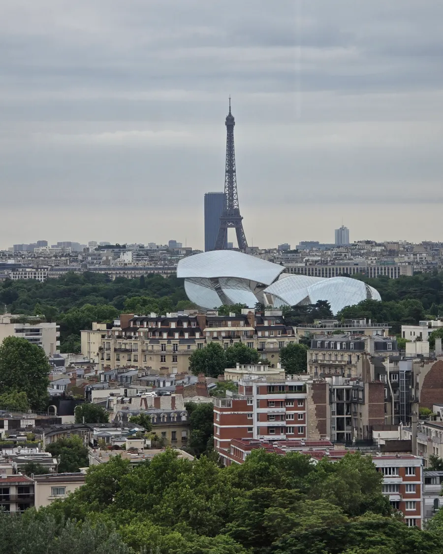 Vue tour Eiffel rooftop Mama Shelter Paris