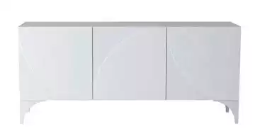 meuble de rangement blanc Roche Bobois
