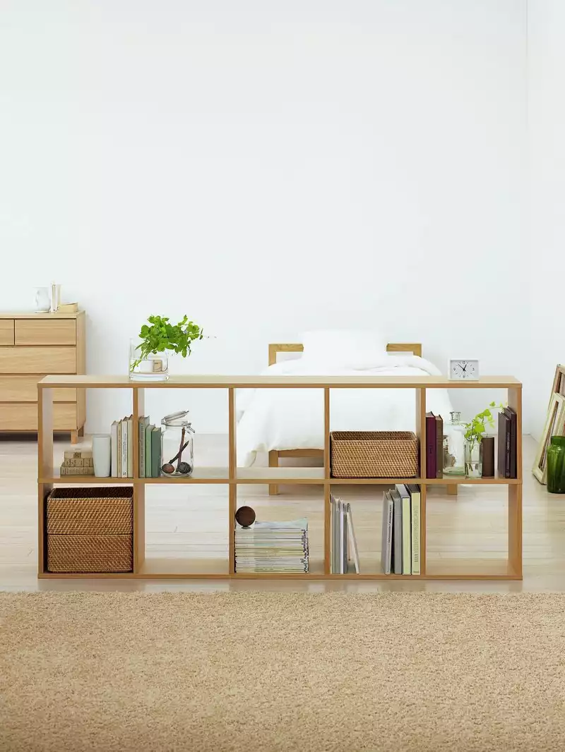 Meuble de rangement multi-cases en bois