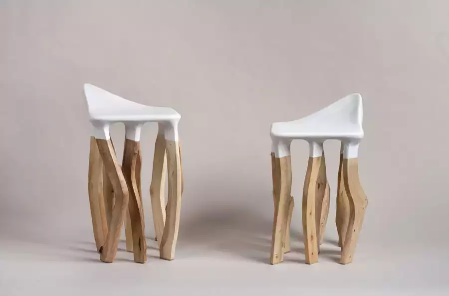 tabouret en bois