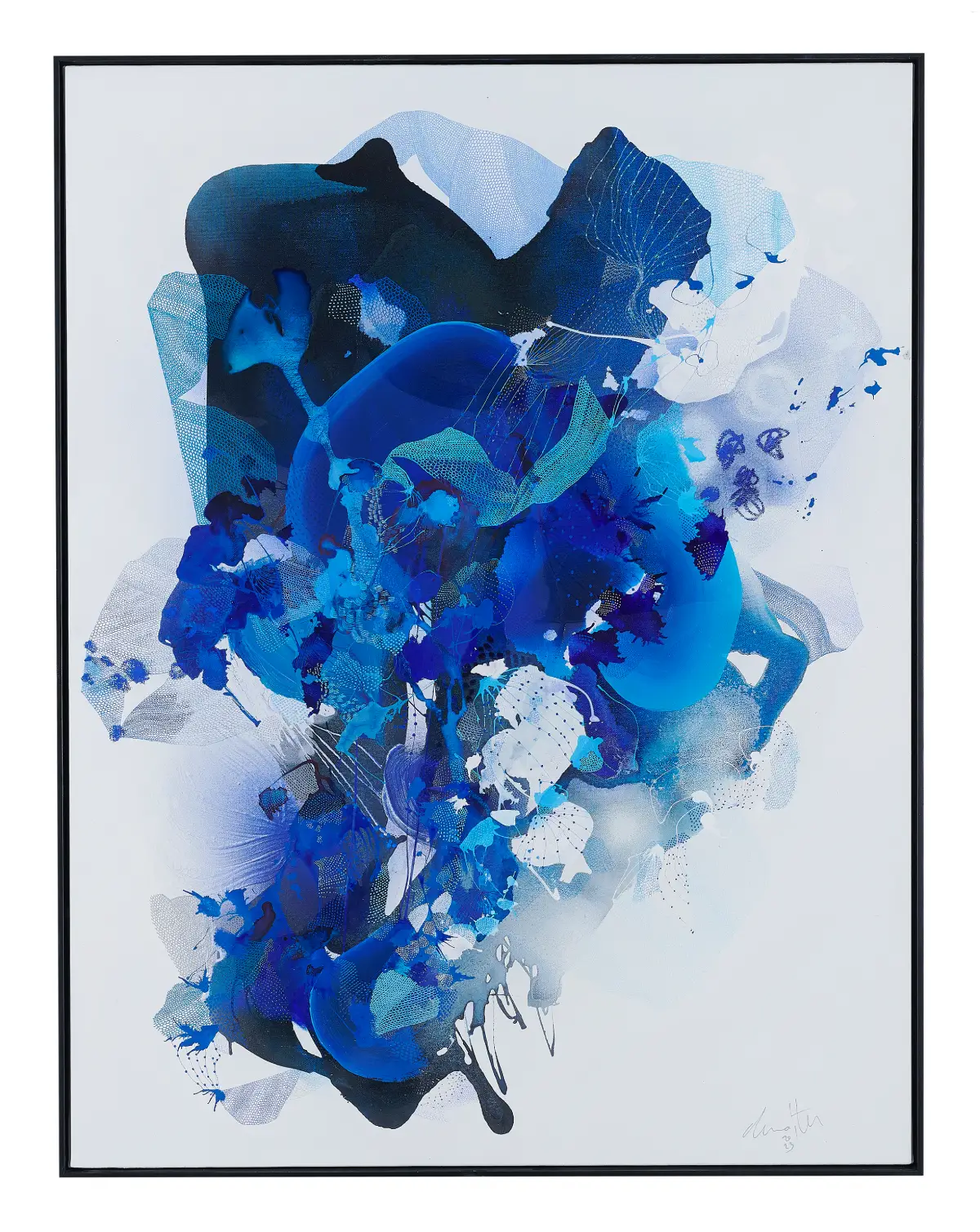 Monochrome Blue par Damien Demaiter
