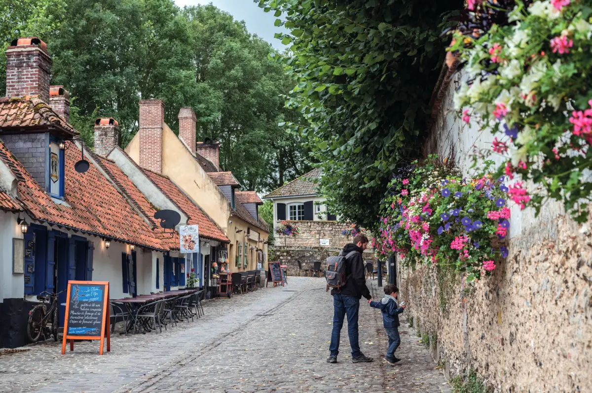 Jolie ville de Montreuil-sur-Mer