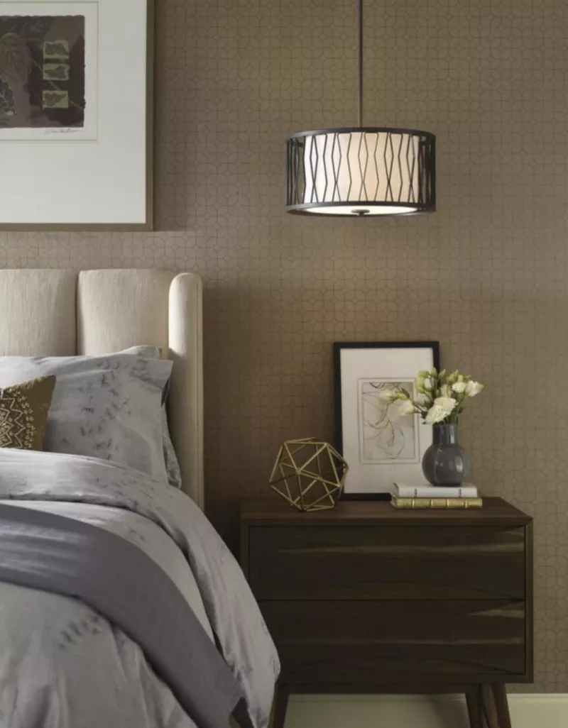Multiluminaire - intérieur - contemporain - chambre - luminaire
