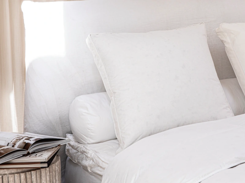 DROUAULT | Oreiller Medium 45x70 | Confort Équilibré Et Gonflant Léger