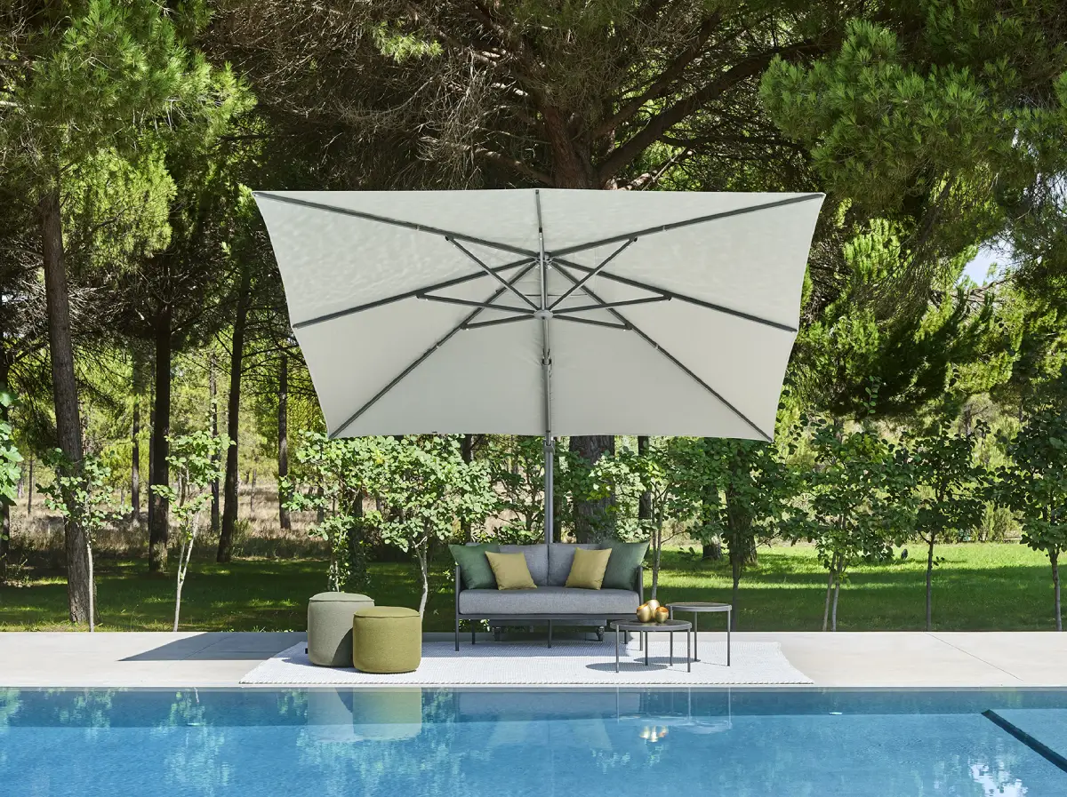 Grand parasol d'ombrage Jardinico