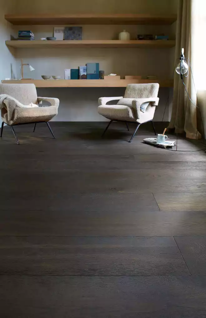 Parquet exotique foncé