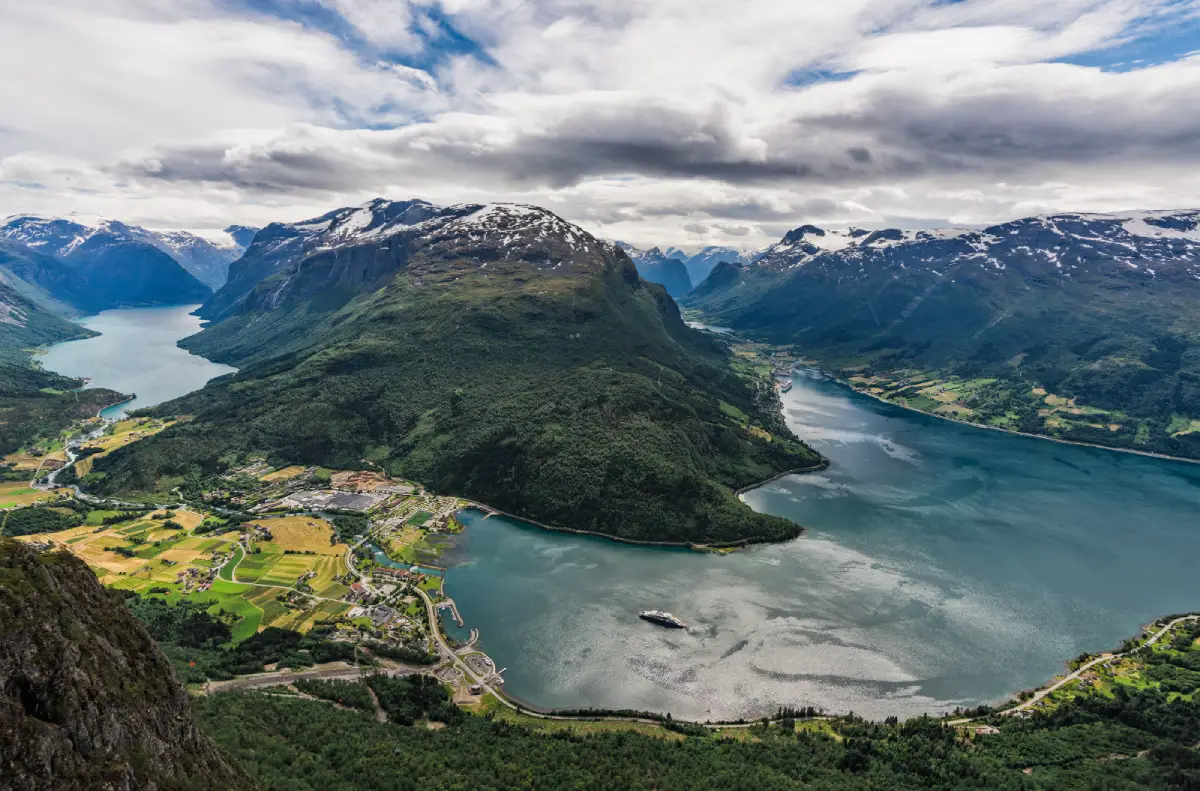 Paysage des fjords